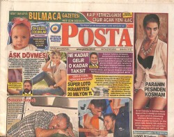 Posta Gazetesi 3 Eylül 2014 - Gülben Ergen ve Sevgilisi Ellerine Dövme Yaptırdılar - Başbakan Yardımcısı Ali Babacan 