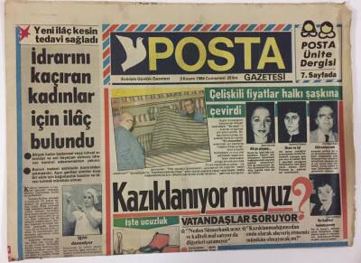 Posta Gazetesi 3 Kasım 1984 - Vatandaşlar Soruyor Kazaklanıyor muyuz GZ13100 - 2