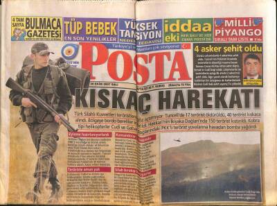 Posta Gazetesi 30 Ekim 2007 - Çankayada Bir Hollywood Starı GZ82669 - 1