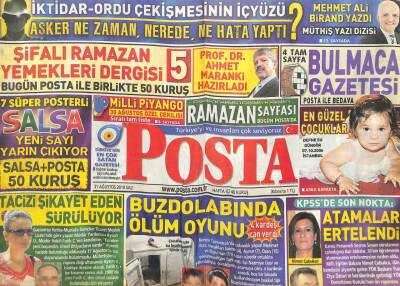 Posta Gazetesi 31 Ağustos 2010 - Erdoğan Rizede Sel Bölgesinde Çizmeyi Çekti Bölgeyi Gezdi GZ104834 - 1