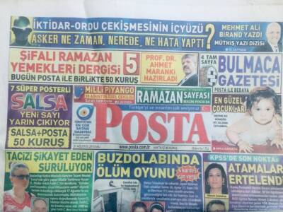 Posta Gazetesi 31 Ağustos 2010 - Hüseyin Avni Coşa Sen Padişah mısın? GZ40668 - 1
