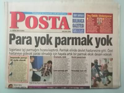 Posta Gazetesi 31 Ekim 2003 Helin Avşar Kraliçe Gibi -GZ14794 - 1