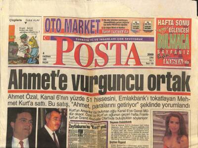 Posta Gazetesi 4 Haziran 1995 - Hakan Şükür Yıkık Döndü - Sayının Hastalığı Abacıya Yaradı GZ122964 - 1