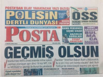 Posta Gazetesi - 4 Mayıs 2004 - Bir Tek Hülyaya Hayrı Yok, Yazı Erken Getirdi GZ46833 - 1