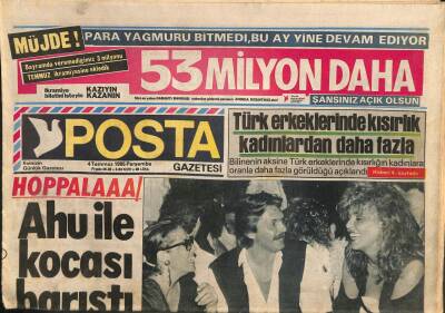 Posta Gazetesi 4 Temmuz 1985 - Maksimin Assolisti Seda Sayan Başarılı Olamaz Diyenleri Utandırdı GZ113809 - 1