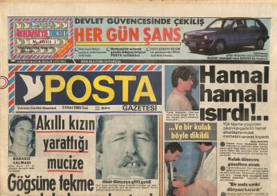 Posta Gazetesi 5 Mart 1985 - Avrupada Yasaklanmış İlaçları Kullanıyoruz GZ114150 - 1