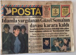 Posta Gazetesi 5 Nisan 1984 - Cihan Ünal Baldız Adlı Filmini, Baldızı Nazan Şoray Ve Eşi Türkan Şorayla Çevirecek GZ13832 - 2