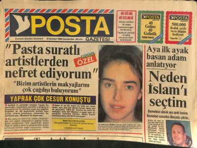Posta Gazetesi 6 Haziran 1984 - Aya İlk Ayak Basan Adam Anlatıyor - 1