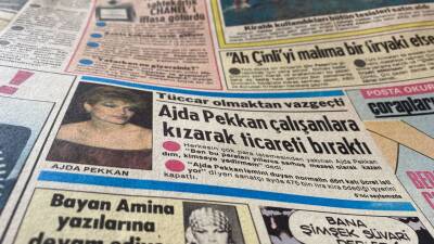 Posta Gazetesi 6 Mart 1985 - Ajda Pekkan Çalışanlara Kızarak Ticareti Bıraktı GZ114151 - 2