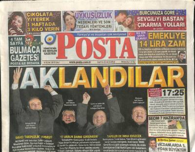 Posta Gazetesi 6 Ocak 2015 - Ali Ağaoğlu Açıklamaları İle Sevgilisi Sofia Larinayı Güldürdü GZ106449 - 1