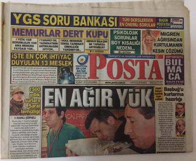Posta Gazetesi 6 Şubat 2013 - Avrupa Birliği Polisi Belirledi 79 Maçla En Çok Şike Türkiyede GZ28095 - 1