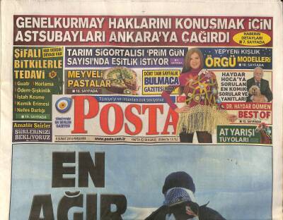 Posta Gazetesi 6 Şubat 2014 - THYden Atılanlar İşbaşı Yapıyor - Hande Ataizi , 4 Bin Dolarlık Kabanını Arıyor GZ125758 - 1