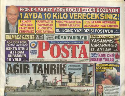 Posta Gazetesi 7 Aralık 2015 - Rusyadan Ağır Tahrik GZ107763 - 1