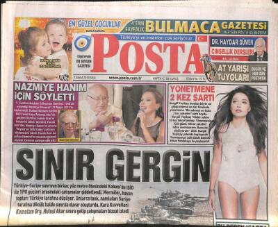 Posta Gazetesi 7 Ekim 2014 - Samsunun Ayvacık İlçesi Saklı Cennet Olarak Biliniyor GZ100173 - 1