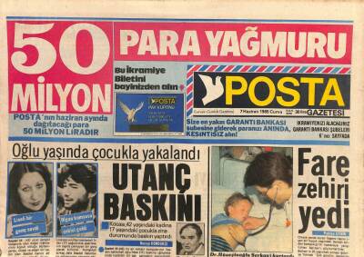 Posta Gazetesi 7 Haziran 1985 - Arkadaşları Serpil Çakmaklıyı Konuşuyor GZ113963 - 1
