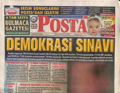 Posta Gazetesi 7 Haziran 2015 - Godzilla Artık Japon Vatandaşı GZ116659 - 1