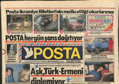 Posta Gazetesi 7 Mart 1985 - Özal , Büyük Kongre İçin Tedbirler Alıyor GZ114154 - 1