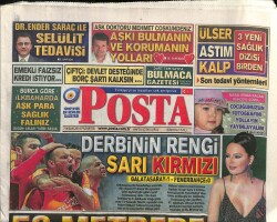 Posta Gazetesi 7 Nisan 2014 - Ebru Gündeş , Eşi Reza Zarrab Tutuklanınca Eve Kapanmıştı GZ100327 - 1