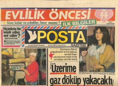 Posta Gazetesi 8 Aralık 1984 - Pontiacın Son Modellerini Bir Türk Çiziyor GZ114113 - 1