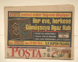 Posta Gazetesi 8 Eylül 1995 - 12 Eylül Zengini GZ5451 - 1