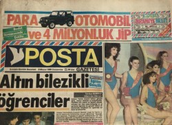 Posta Gazetesi 8 Mayıs 1985-Emel Sayının Horoz Şekeri GZ45234 - 2
