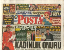 Posta Gazetesi 8 Nisan 2014 - Yağmur Atacana Silahlı Saldırı - Soyguncudan Pompalı Dehşet ! GZ100304 - 1