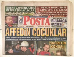 Posta Gazetesi 8 Ocak 2000 - Affedin Çocuklar GZ7213 - 1