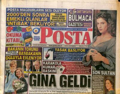 Posta Gazetesi 9 Eylül 2013 - Abdülhamitin Torununa Fransız Koca - Rüştü Reçber Krizi GZ125794 - 1