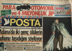 Posta Gazetesi 9 Mayıs 1985-Banu Alkan Ve Sevim Emre Arasında Kıskançlık Krizi GZ45233 - 1
