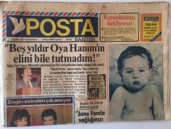 Posta Gazetesi 9 Nisan 1984 - Sakatlık Fenerbahçenin Yakasını Bırakmıyor , Dallasın Küçük Yıldızı Dizi Başına 1,5 Milyon Alıyor GZ13830 - 2