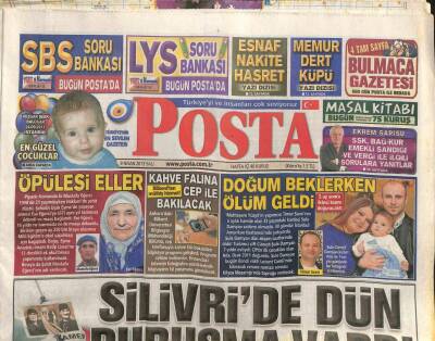 Posta Gazetesi 9 Nisan 2013 - Silivride Duruşma Vardı GZ107767 - 1