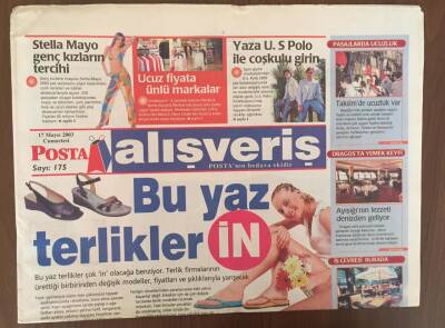 Posta Gazetesi Alışveriş Eki 17 Mayıs 2003 - Gökdelenlerin Arasında Yemek Keyfi GZ10104 - 2
