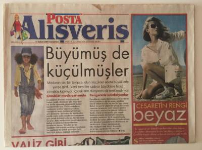 Posta Gazetesi Alışveriş Eki 17 Şubat 2007 - Devleşen Çantalar GZ31243 - 1