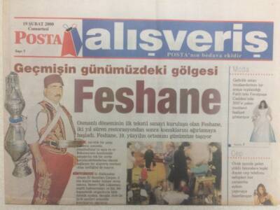 Posta Gazetesi Alışveriş Eki 19 Şubat 2000 - Cem Ceminay Alışveriş Evliliğe Benzer GZ32878 - 1