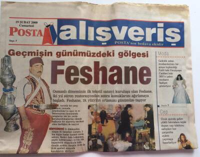 Posta Gazetesi Alışveriş Eki 19 Şubat 2000 - Geçmişin Günümüzdeki Gölgesi Feshane GZ39178 - 1
