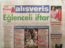 Posta Gazetesi Alışveriş Eki 23 Ekim 2004 Eğlenceli İftar -GZ44760 - 1