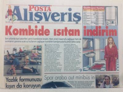 Posta Gazetesi Alışveriş Eki - 24 Eylül 2005 - Altının Büyülü Zerafeti GZ46840 - 1