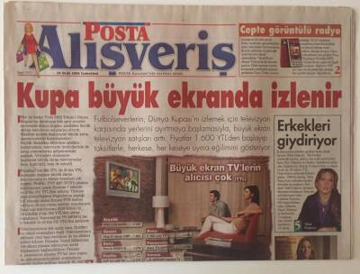 Posta Gazetesi Alışveriş Eki 28 Ocak 2006 - Erkekleri Giydiren Kadın Nihal Doğruöz GZ31252 - 1