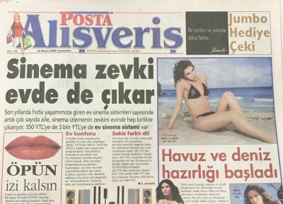 Posta Gazetesi Alışveriş Eki 29 Nisan 2006-Havuz Ve Deniz Hazırlığı Başladı GZ36571 - 1