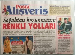 Posta Gazetesi Alışveriş Eki 5 Kasım 2005 Soğuktan Korunmanın Renkli Yolları- GZ44252 - 1