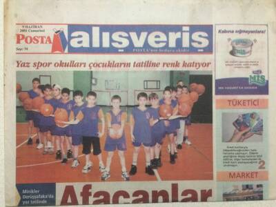 Posta Gazetesi Alışveriş Eki 9 Haziran 2001 - Kredi Kartı Kullanmanın Püf Noktaları GZ34096 - 1