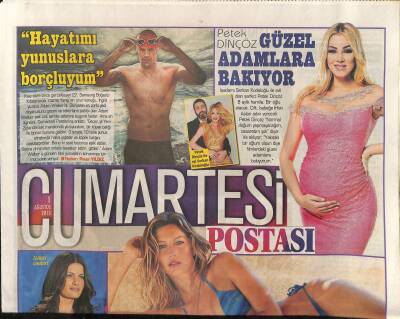 Posta Gazetesi Cumartesi Eki 1 Ağustos 2015 - Petek Dinçöz Güzel Adamlara Bakıyor GZ117091 - 1
