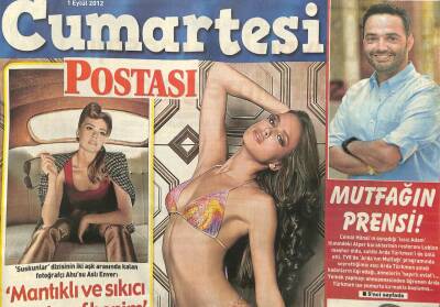 Posta Gazetesi Cumartesi Eki - 1 Eylül 2012 - Aslı Enver Mantıklı Ve Sıkıcı Olan Taraf Benim GZ99936 - 1
