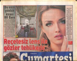 Posta Gazetesi Cumartesi Eki 16 Mart 2013 - Nar Güneş Kılıçın Röportajı GZ100278 - 2