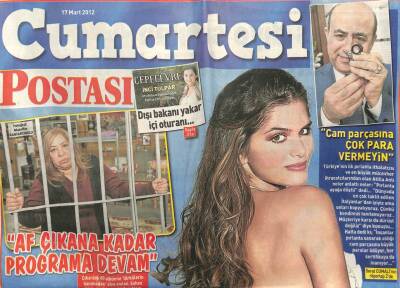 Posta Gazetesi Cumartesi Eki - 17 Mart 2012 - Ferhat Göçer İmaj Yeniledi GZ99934 - 1