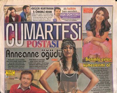 Posta Gazetesi Cumartesi Eki 19 Nisan 2014 - Hande Hatipoğlu Behiye Rolünü Çok Sevdim GZ117249 - 1