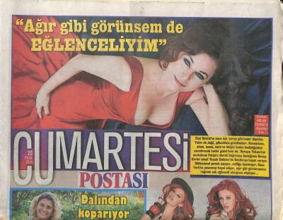 Posta Gazetesi Cumartesi Eki 20 Eylül 2014 - Şenay Gürler Ağır Gibi Görünsem de Eğlenceliyim GZ117152 - 1