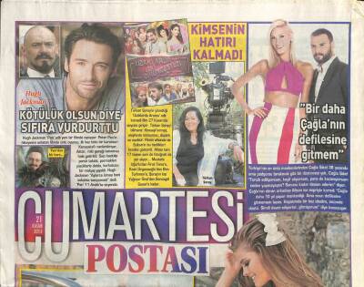Posta Gazetesi Cumartesi Eki 21 Kasım 2015 - Alişan Bir Daha Çağlanın Defilesine Gitmem GZ100919 - 1