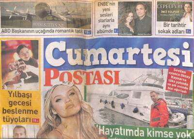 Posta Gazetesi Cumartesi Eki 25 Aralık 2010 - Oktay Kaynarca Lüks Yatında Bizi Ağırladı GZ107092 - 1
