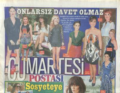 Posta Gazetesi Cumartesi Eki 27 Haziran 2015 - Demet Evgar Büyümeyen Çocuk GZ109897 - 1